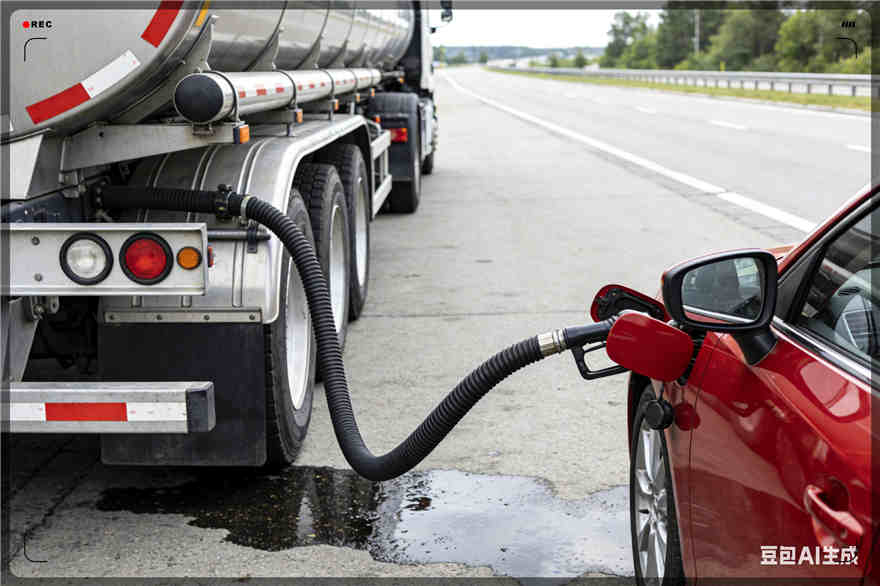 眉县汽车救援送水案例